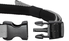 Pehmustettu ja säädettävä koiran kuonokoppa Pehmustettu säädettävä koiran kuono harmaana, kevyt nylonmateriaali, tukeva solki koiran mukavuuteen.