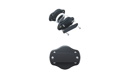 AirTag-suojakuori tassukuviolla, universaali koko koiran kaulapannoille, varasuoja ruuvilla AirTagin pitämiseen.