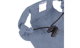 Hengittävä Koiran Urheiluhattu Kesäksi Corgi vaaleansinisessä hengittävässä koiran urheiluhatussa, kevyt, säädettävä solki varmistaa turvallisen istuvuuden.