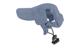 Hengittävä Koiran Urheiluhattu Kesäksi Corgi vaaleansinisessä hengittävässä koiran urheiluhatussa, kevyt, korkealaatuinen, tyylikäs ja viileä ilme.