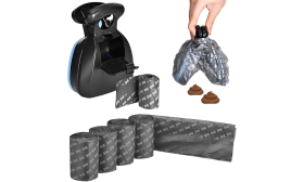 Kannettava ja Helposti Puhdistettava Koirankakkalapio Klipsillä - sisältää ympäristöystävälliset pussit Kannettava ja Helposti Puhdistettava Koirankakkalapio Klipsillä - sisältää ympäristöystävälliset pussit