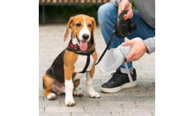 Kokoontaittuva koirien vesipullo 550 ml – elintarvikeluokan silikonista valmistettu lemmikkien matkavesikulho Kokoontaittuva koirien vesipullo 550 ml – elintarvikeluokan silikonista valmistettu lemmikkien matkavesikulho