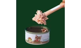 Pitkävartinen silikonilusikka lemmikkien ruoalle – märkäruokien annostelija